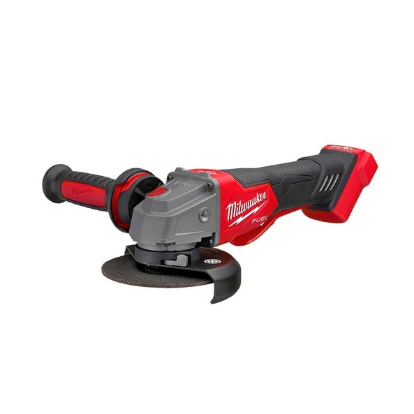 Milwaukee M18FAG125XPDB-0 M18 Fuel Braking Angle Grinder with Deadman Paddle Switch, 125 mm