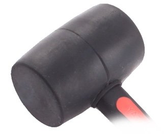 Yato Rubber Mallet with Fibreglass TPR Handle, 440 g