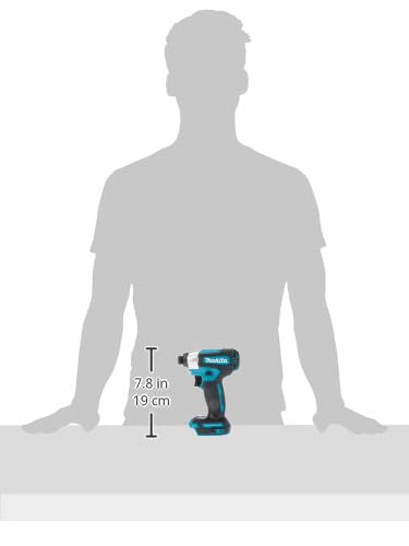 Makita DTD157Z 18V Brushless Impact Driver, Black/Blue