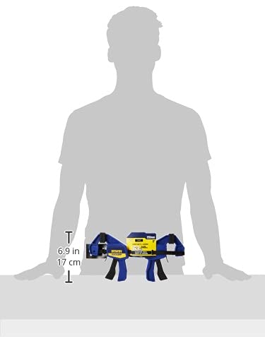 IRWIN T5462EL7 QUICK-GRIP 150mm (6) Mini Clamp - 2 Pack, Multi