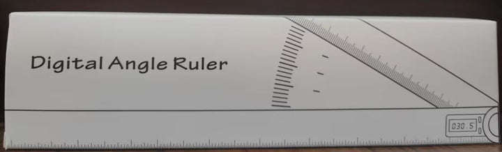 GemRed  Digital Angle Ruler Protractor (Stainless steel (black button))