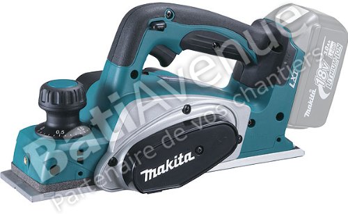 Makita Cordless planer, 18V 82 mm Size