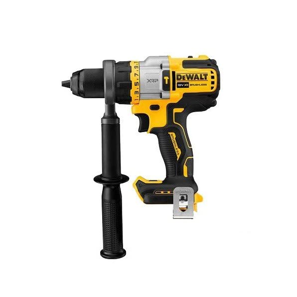 DeWalt DCD999N-XE 18V FlexVolt Advantage XRP XR Li-Ion Cordless Brushless Hammer Drill Driver – Skin Only, Plain Packaging