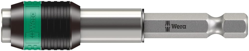 Wera 889/4/1 Rapidaptor Universal Bit Holder, 1/4 Zoll x 75 mm x 1/4 Zoll