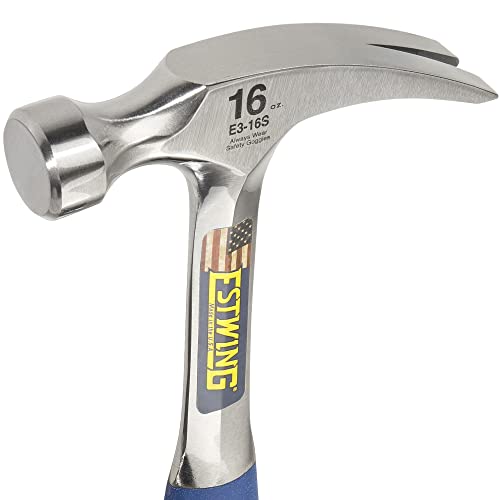 Estwing ESTE316S Flooring & Tiling Hammer 16OZ Vinyl STL, Multi, 16 oz (Ounces) (Packaging may vary)