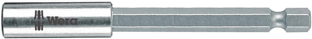 Wera Hexagon 899/4/1 Stainless Steel Sleeve, Universal Bit Holder 1/4" x 152mm