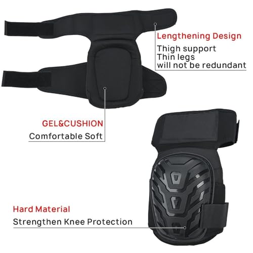 2X Knee Pads Construction Professional Work Safety Comfort Gel Leg Protector AU