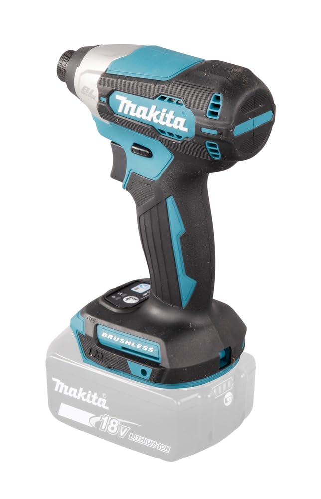 Makita DTD157Z 18V Brushless Impact Driver, Black/Blue