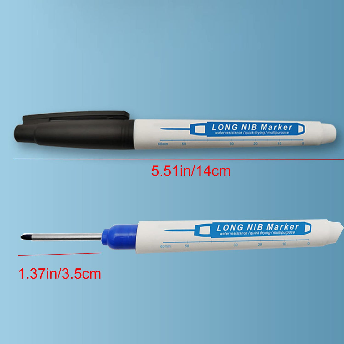 Deep Hole Markers Carpenter Ink Marker for Carpenters