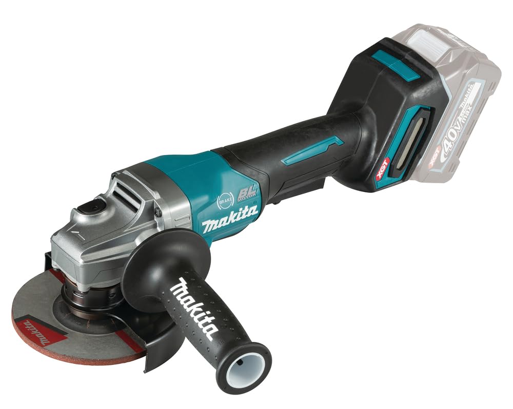 MAKITA 40V MAX XGT BRUSHLESS 125MM PADDLE SWITCH ANGLE GRINDER SKIN GA013GZ