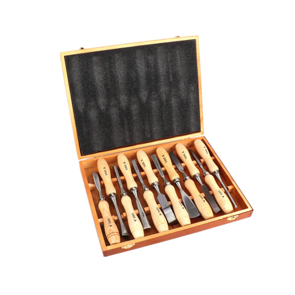 Nisorpa 12pcs Wood Carving Chisel Tool Set