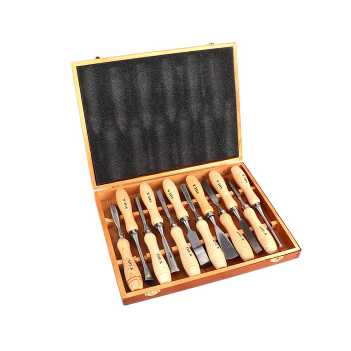 Nisorpa 12pcs Wood Carving Chisel Tool Set