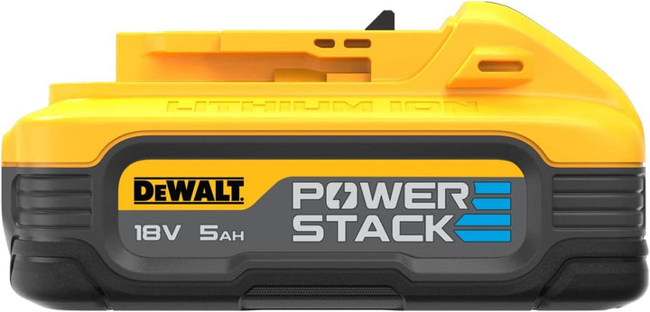 DEWALT 18V 5.0Ah Powerstack Li-Ion Battery DCBP518-XJ (Plain Packaging)