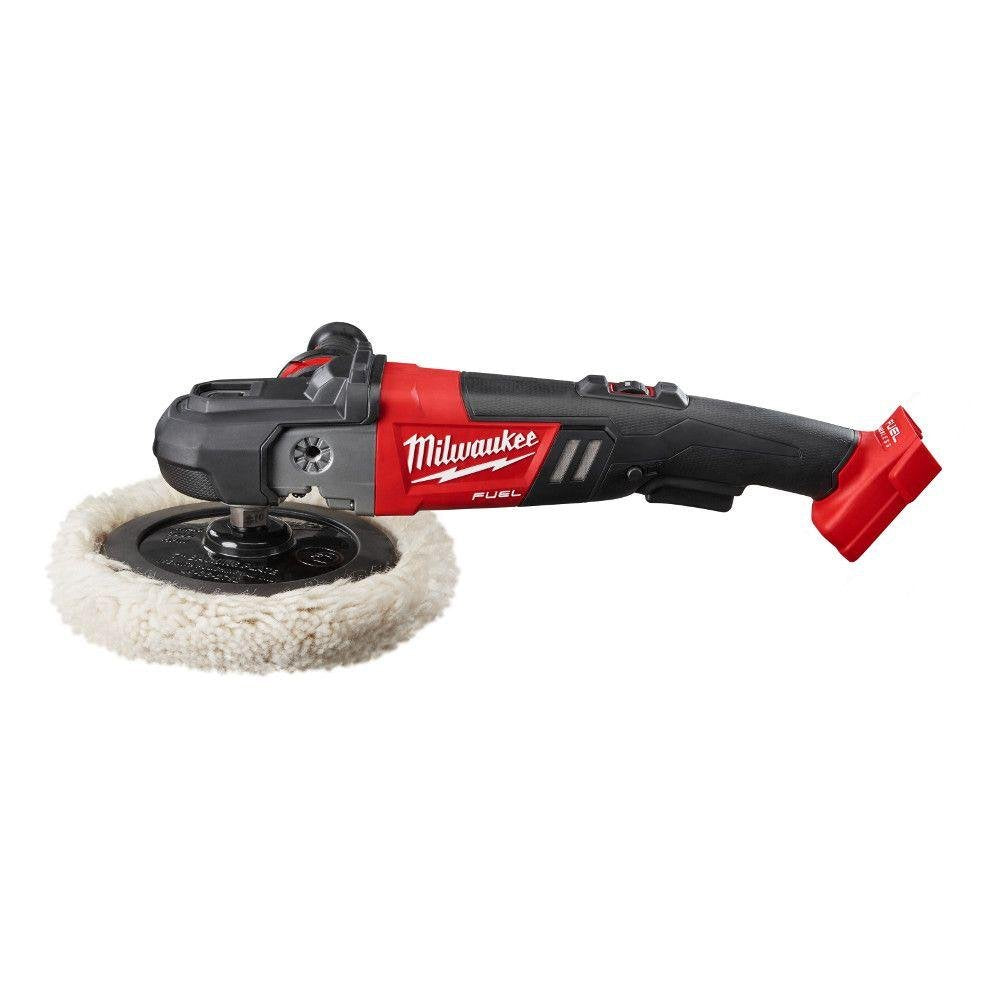 Milwaukee 2738-20 M18 18-Volt Fuel Lithium-Ion Brushless Cordless 7 inch Variable Speed Car Polisher (Tool-Only)