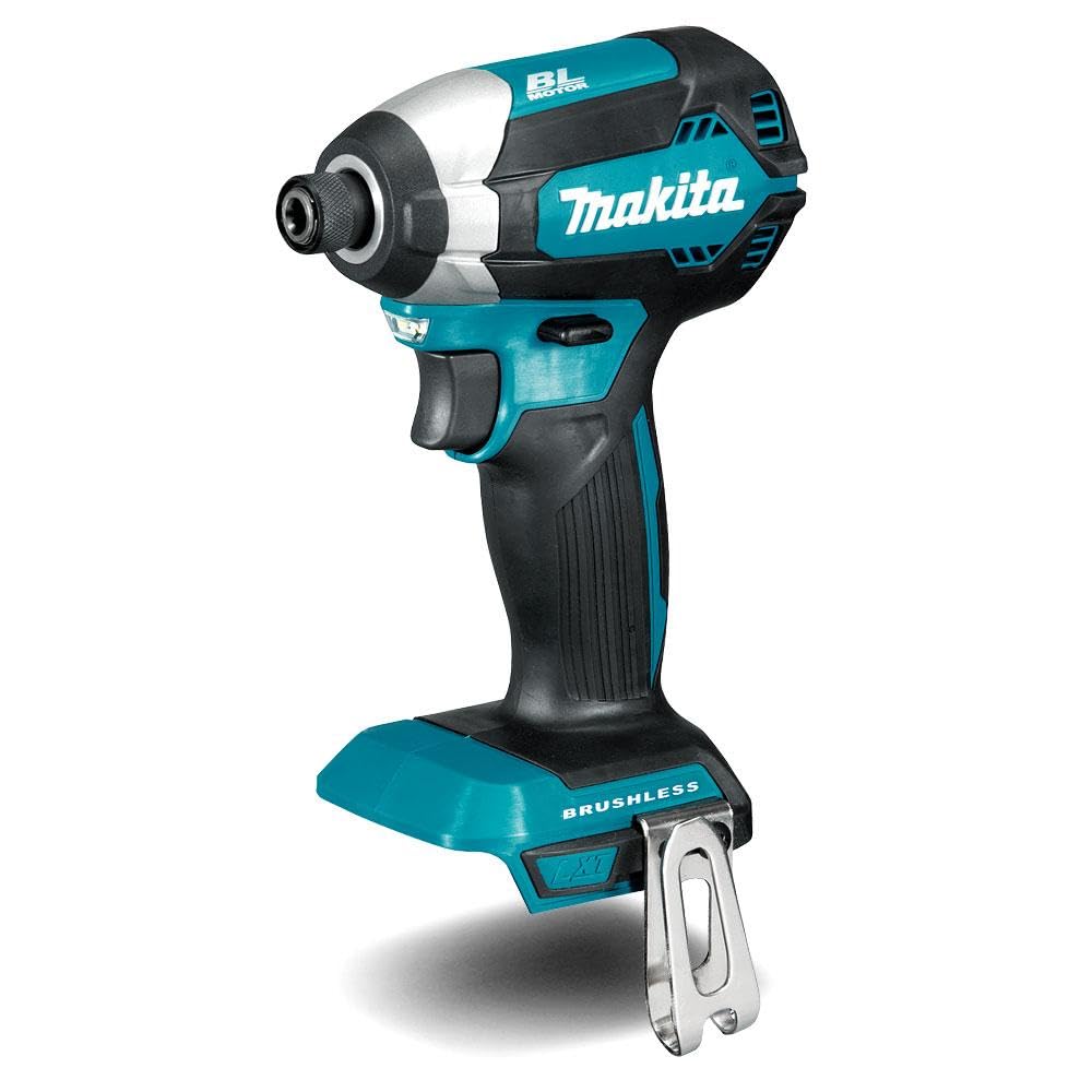 Makita DTD153Z 18V LXT Brushless 1/4" Hex Impact Driver (Tool skin only, no battery/charger) in plain packaging.