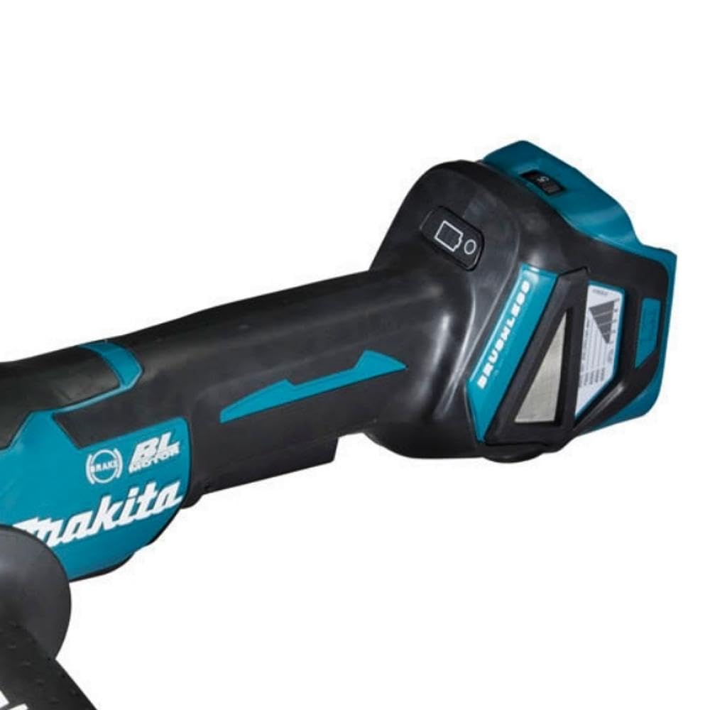 Makita 18V Brushless Angle Grinder with Paddle Switch, 125 mm