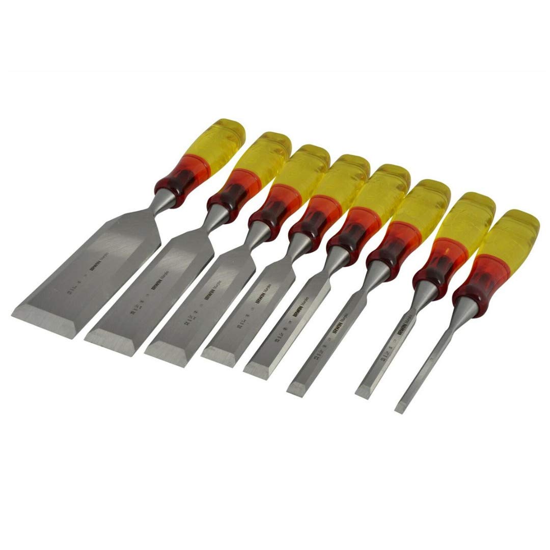 Marples Limited Edition Splitproof Chisel Set 8 Piece, Wood