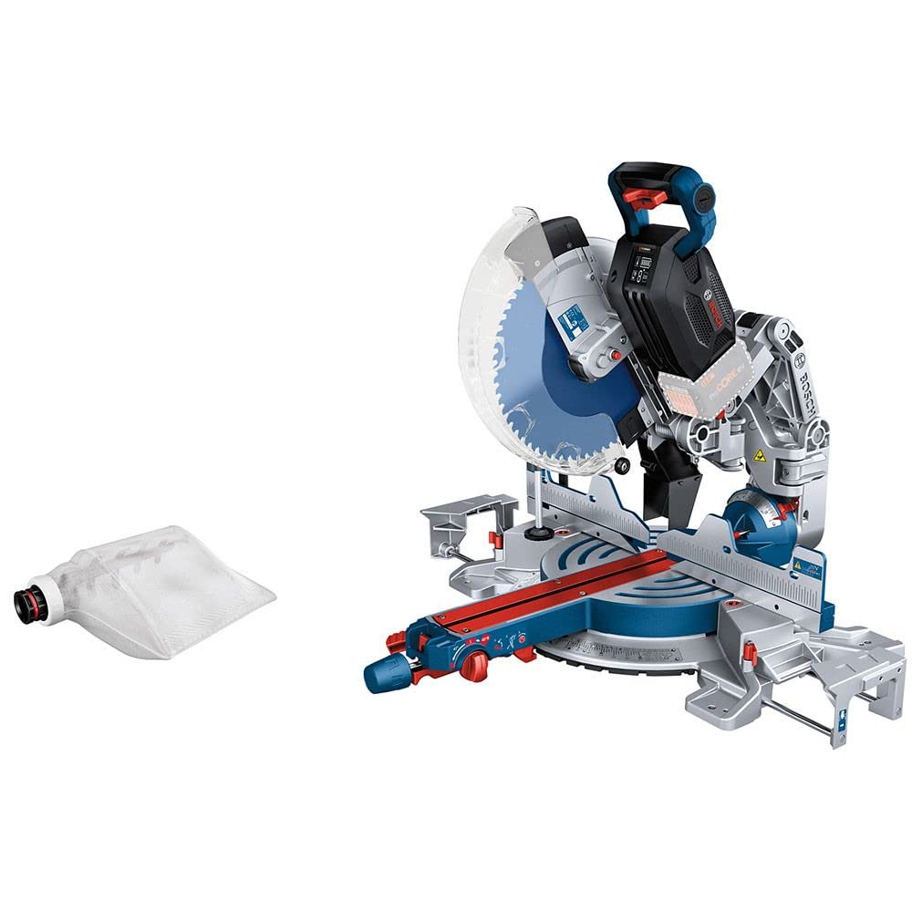 Bosch 18V GCM 18V-305 GCD 305mm Cordless Biturbo Mitre Saw Compound Glide - Skin Only, 0601B43040