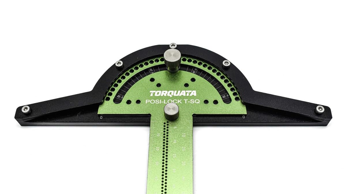 Torquata Metric T Square Posilock with Protractor 300mm