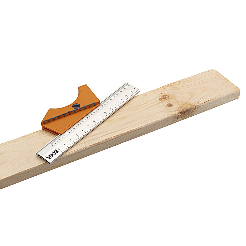 Quick Cut Circular Saw Guide with Rail & Angle Assist