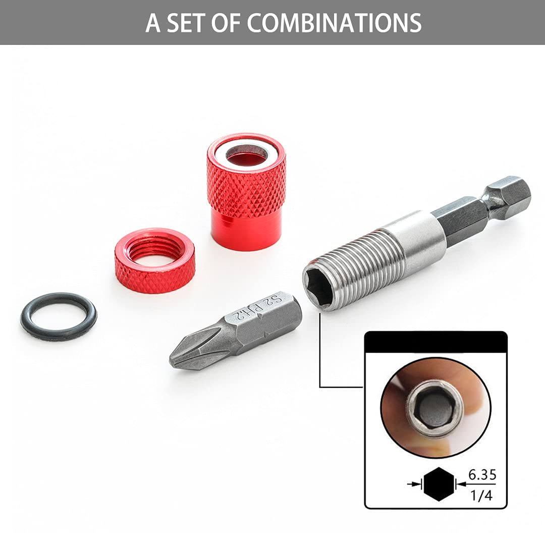 Saipe 2pcs Adjustable Screw Depth Screwdriver