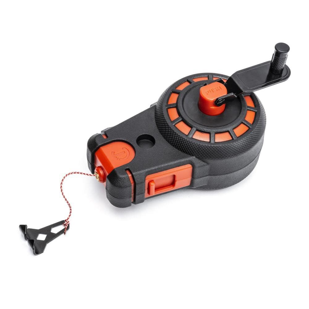 Crescent Lufkin 50' Compact Chalk Reel with Blue Chalk, CL50
