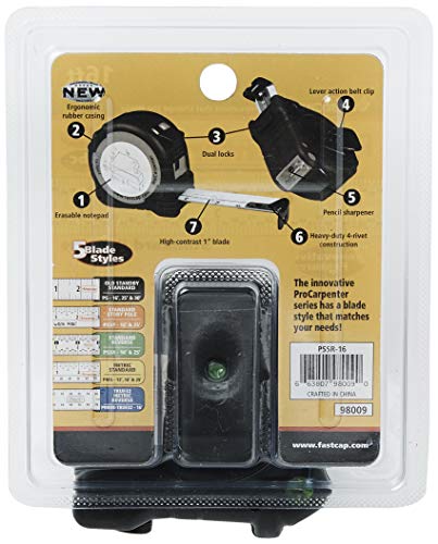 FastCap PSSR16 16 FastPad Standard Reverse Measuring Tape
