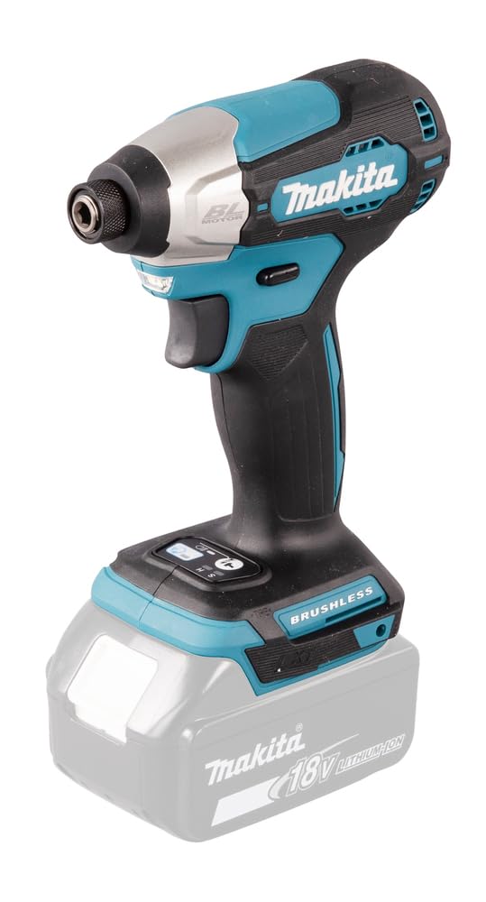 Makita DTD157Z 18V Brushless Impact Driver, Black/Blue