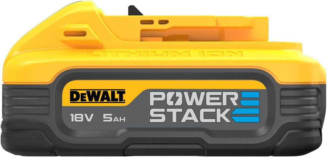 DEWALT 18V 5.0Ah Powerstack Li-Ion Battery DCBP518-XJ (Plain Packaging)
