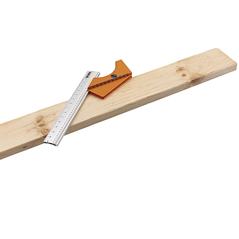 Quick Cut Circular Saw Guide with Rail & Angle Assist