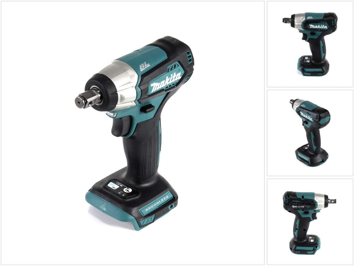 Makita DTW181Z 18V Sub-Compact Brushless Impact Wrench Skin Only, 1/2-Inch