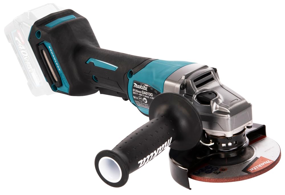 MAKITA 40V MAX XGT BRUSHLESS 125MM PADDLE SWITCH ANGLE GRINDER SKIN GA013GZ