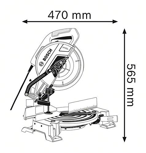 Bosch Mitre Saw 255mm GCM10MX - Bosch Blue Professional