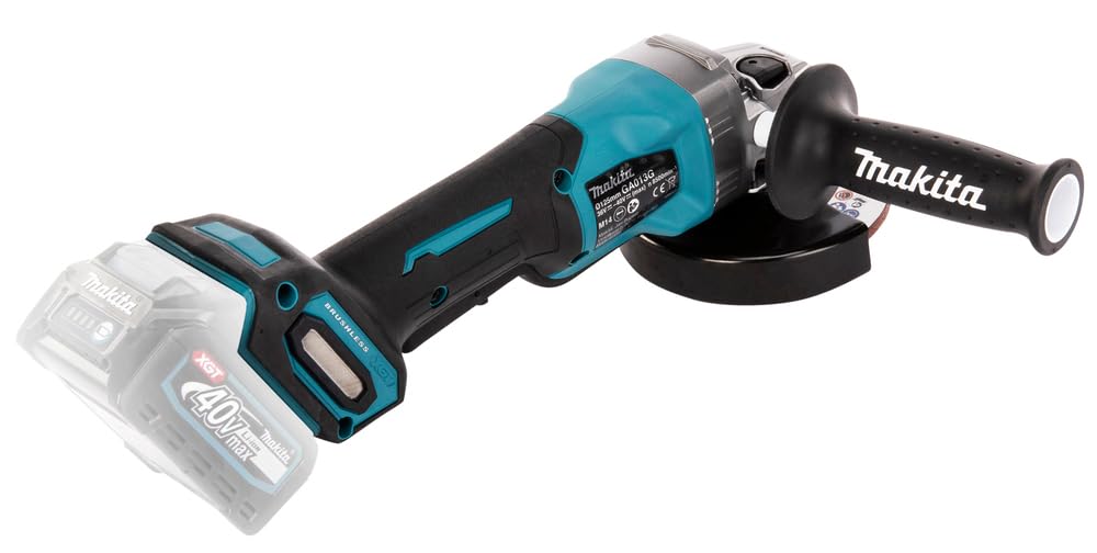 MAKITA 40V MAX XGT BRUSHLESS 125MM PADDLE SWITCH ANGLE GRINDER SKIN GA013GZ