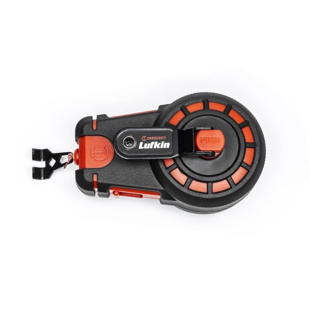 Crescent Lufkin 50' Compact Chalk Reel with Blue Chalk, CL50