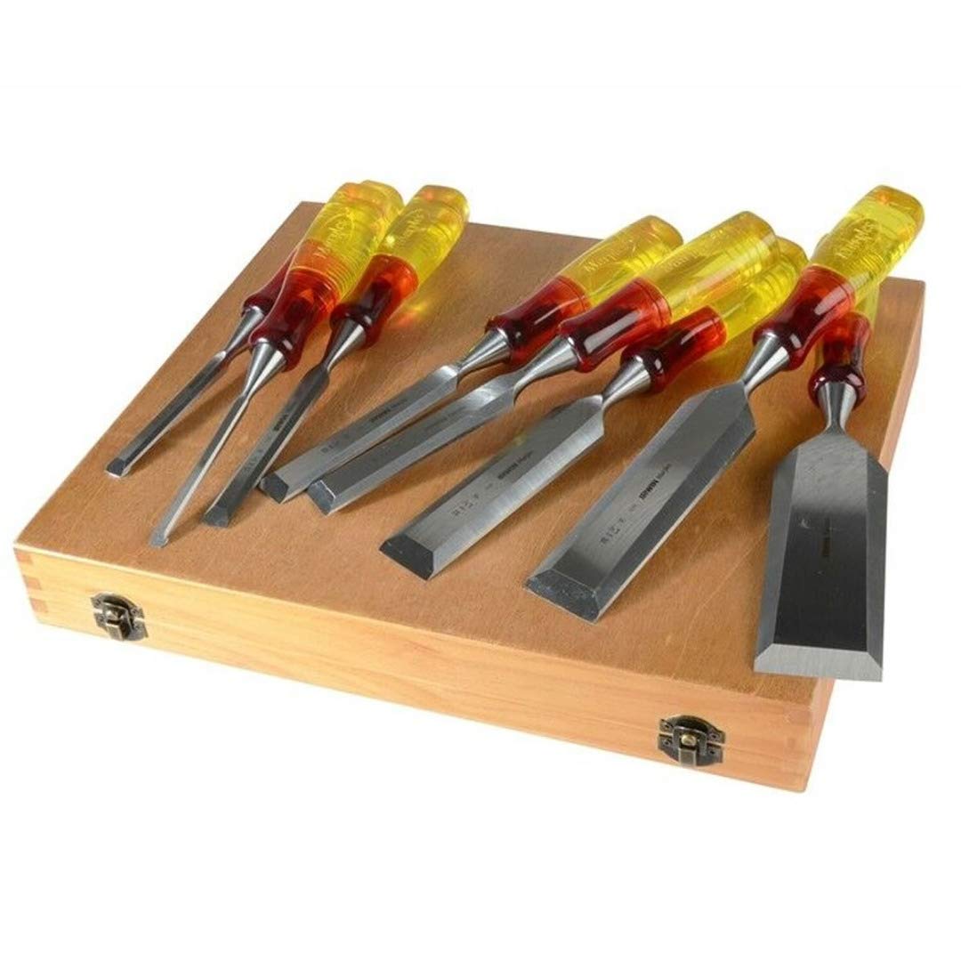 Marples Limited Edition Splitproof Chisel Set 8 Piece, Wood