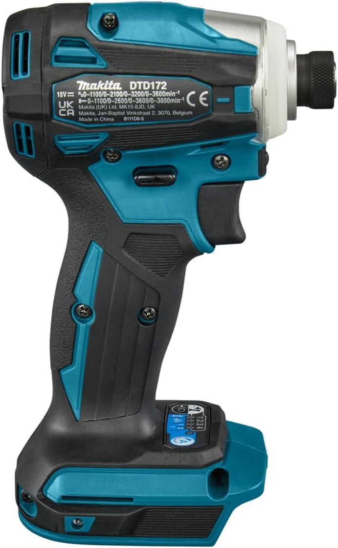 Makita DTD172Z 18V 4 Stage Skin Brushless Impact Driver