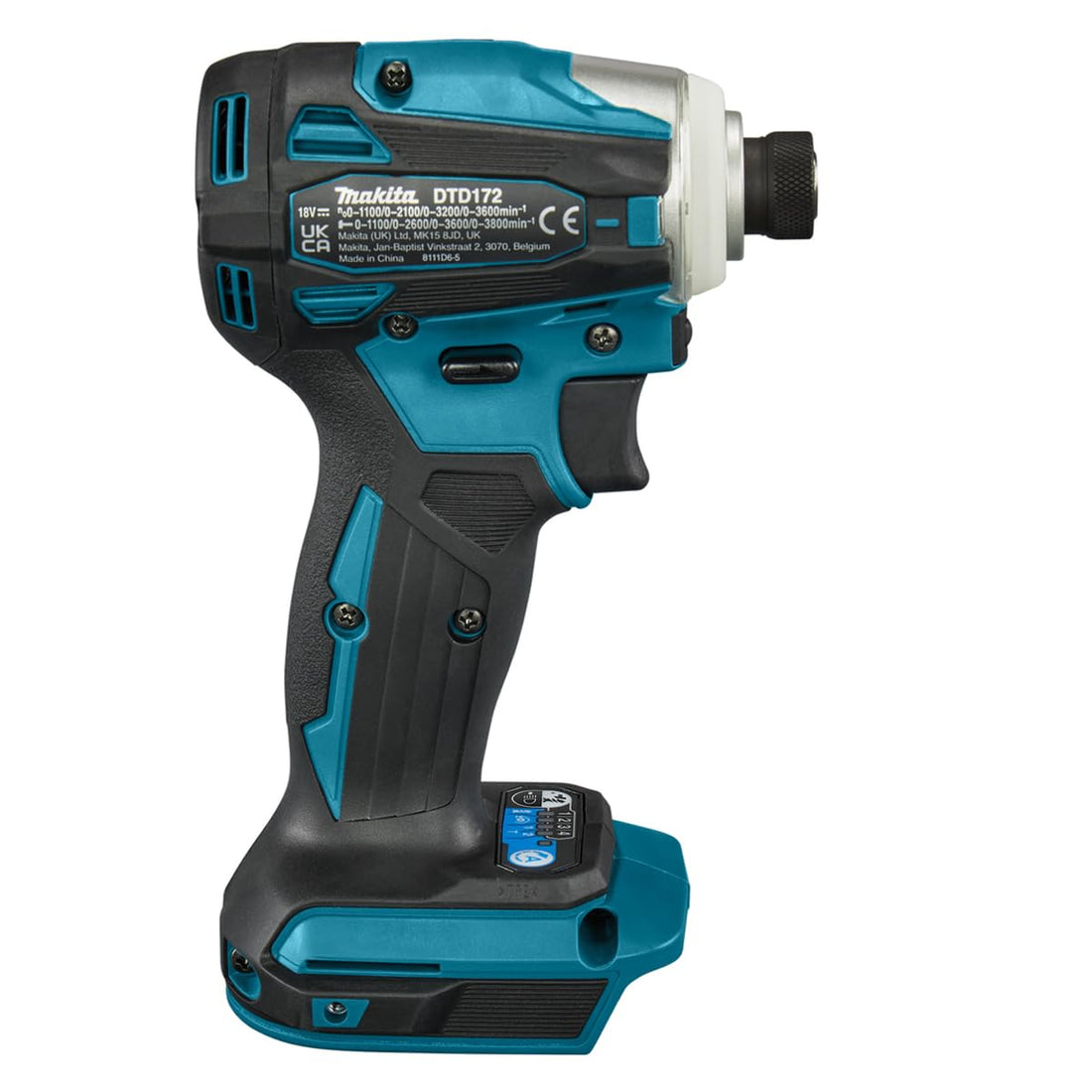 Makita DTD172Z 18V 4 Stage Skin Brushless Impact Driver