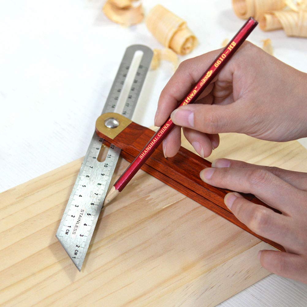Adjustable Carpentry Square Bevel Gauge Sliding T-Bevel 230mm