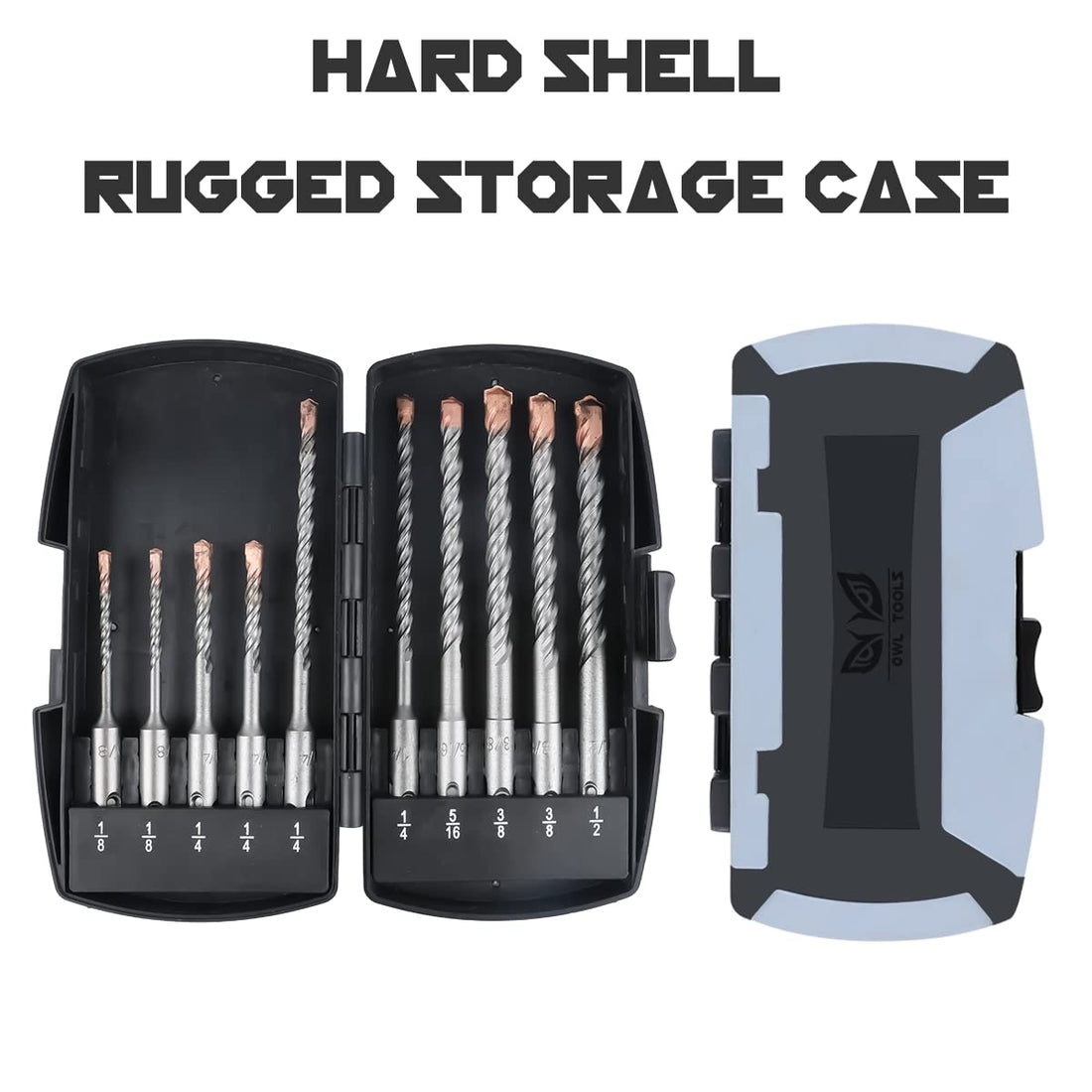 Owl Tools SDS Plus Rotary Hammer Drill Bit Set