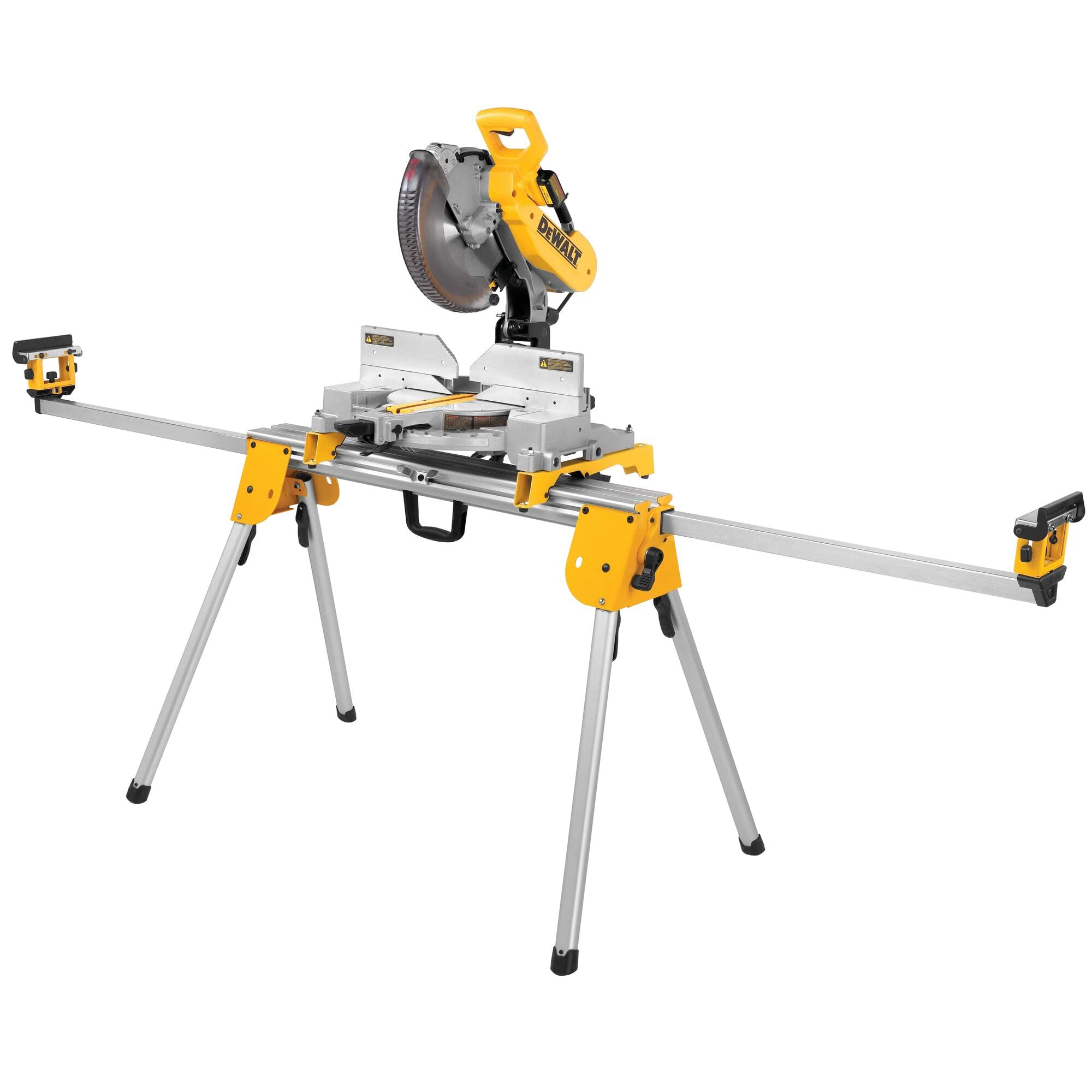 DEWALT Miter Saw Stand, Compact, 40" Beam Extends, Holds up to 500 lbs (DWX724)