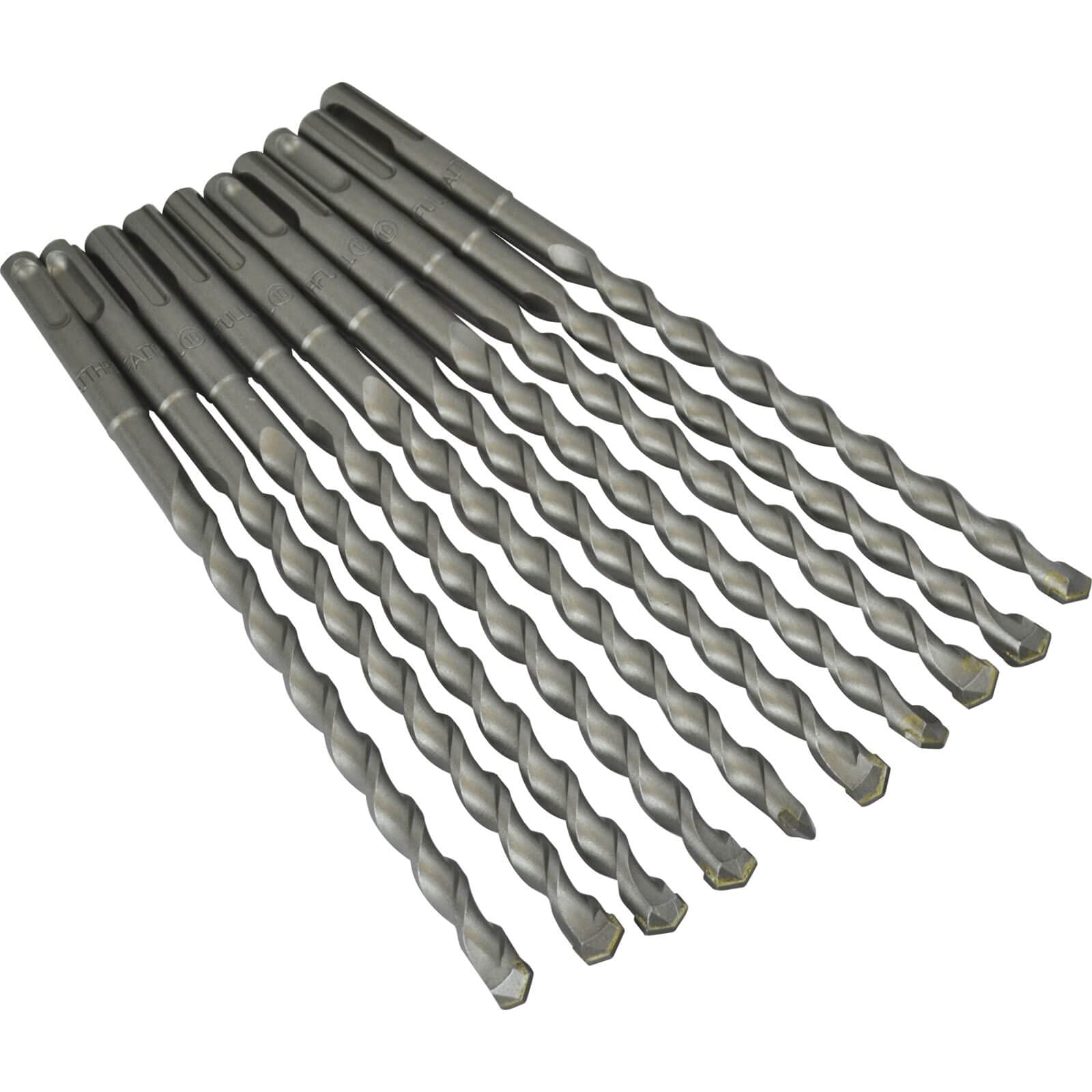 Faithfull SDS Plus Drill 10mm OL: 210mm WL: 150mm Bulk 10