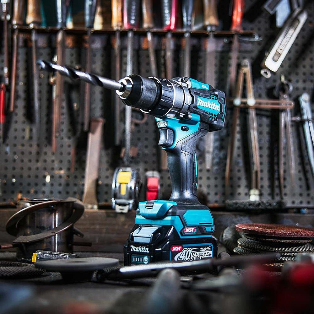 Makita 40V Max XGT Brushless Hammer Driver Drill HP001GZ (Tool Skin Only) in PLAIN PACKAGING