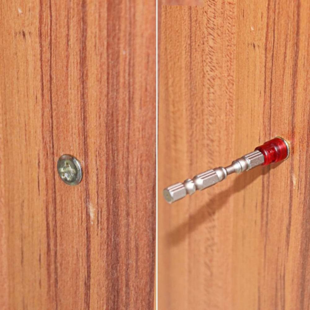 Screwdriver Bits, Magnetic Collar Design 10pcs 1/4 Inch Hex Shank