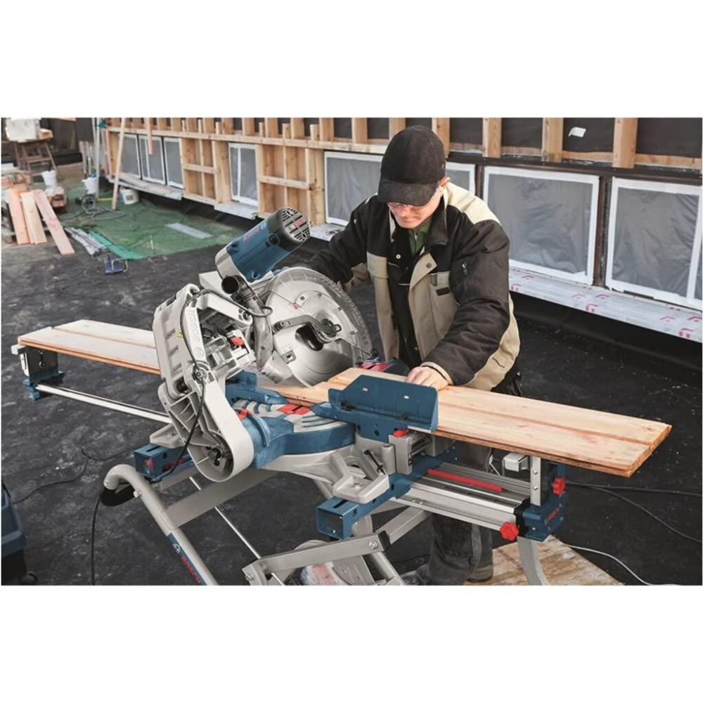 Bosch Genuine 12" 305mm GCM 12 GDL Mitre Saw, Compound Sliding, Axial Glide, Electric Corded, Drop Chop - 0601B23640