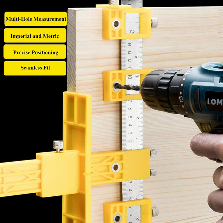 Punch Locator wood Drilling Guide Tool for Door and Drawer