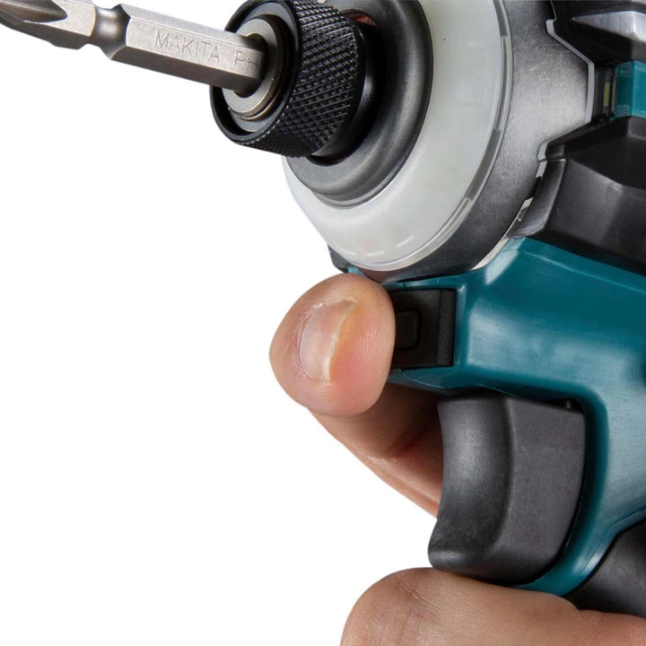 Makita 40V Max XGT Brushless 1/4" Hex Impact Driver TD001GZ (Tool Skin Only, No battery/charger), in Plain Packaging (no retail boxes).