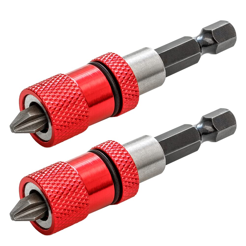 Saipe 2pcs Adjustable Screw Depth Screwdriver