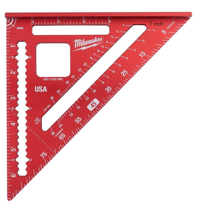 Milwaukee 7 in. Rafter Square Easy to Read