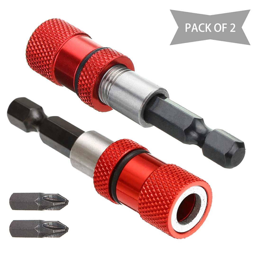 Saipe 2pcs Adjustable Screw Depth Screwdriver
